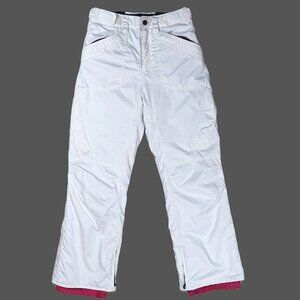 Five Fifty Five Women's White Snowboarding/Ski Pants Size M Preowned